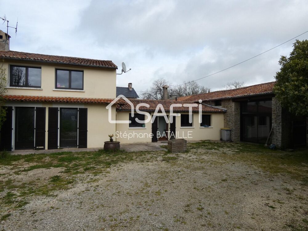 Vente Maison 6 Pièces · 159 m²6 Pièces, 159 m²  · Mazeuil 86110 Mazeuil