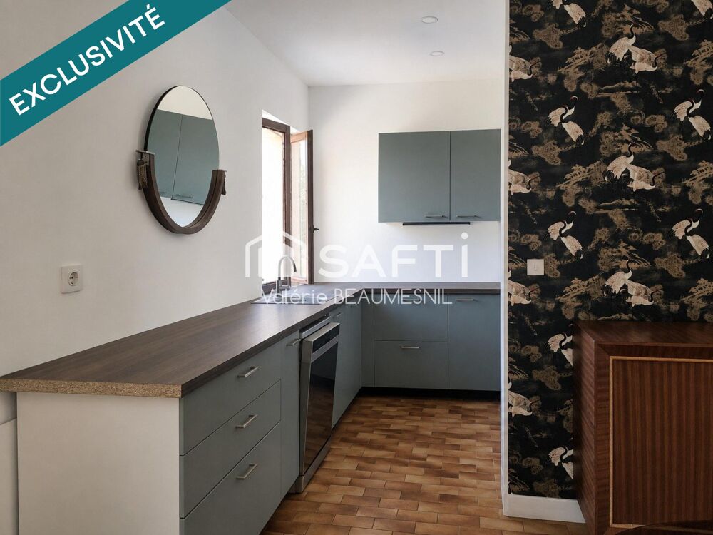 Vente Maison Villa 110 m2, 4 pièces, de plain pied sur SOUS SOL COMPLET • Terrain 1 500 m² • Sans vis-à-vis Bagnols-en-foret