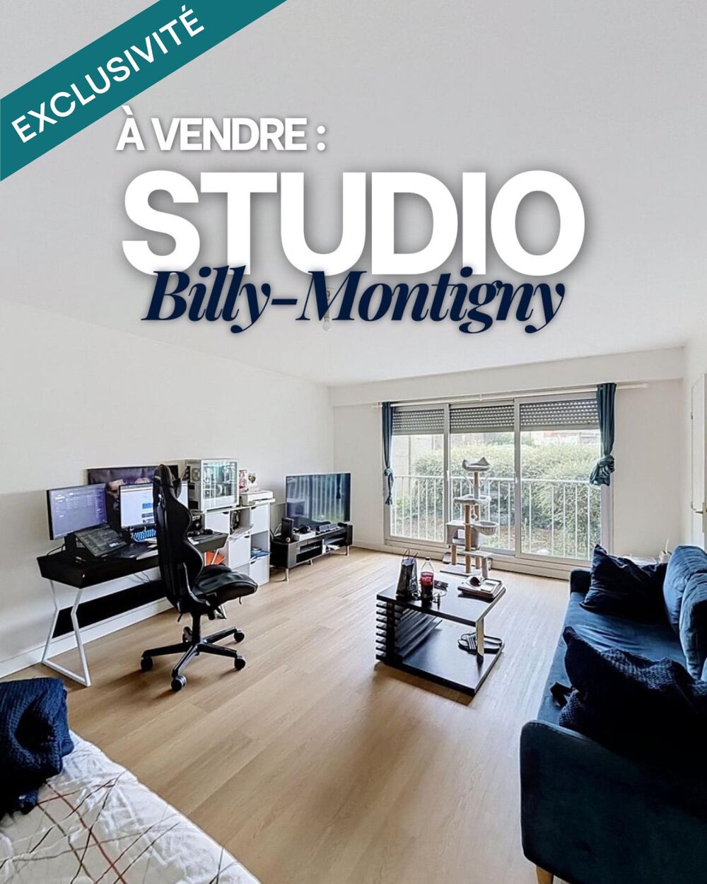Vente Appartement Studio lumineux de 33 m² à Billy-Montigny – Idéal investisseur ou premier achat Billy-montigny