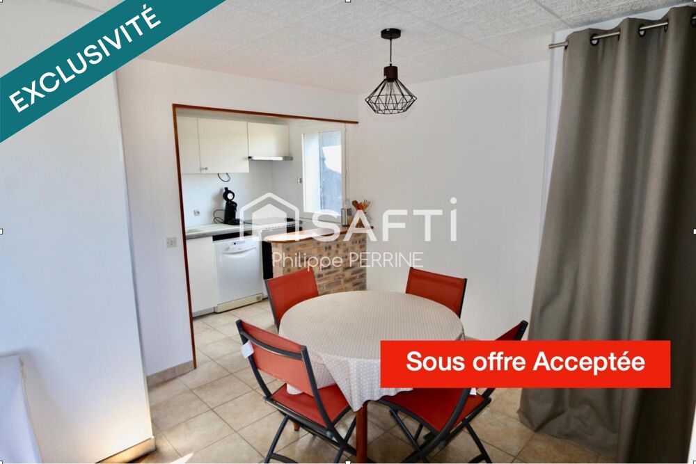 F2 de 35 m2 habitables à 600 m de la mer