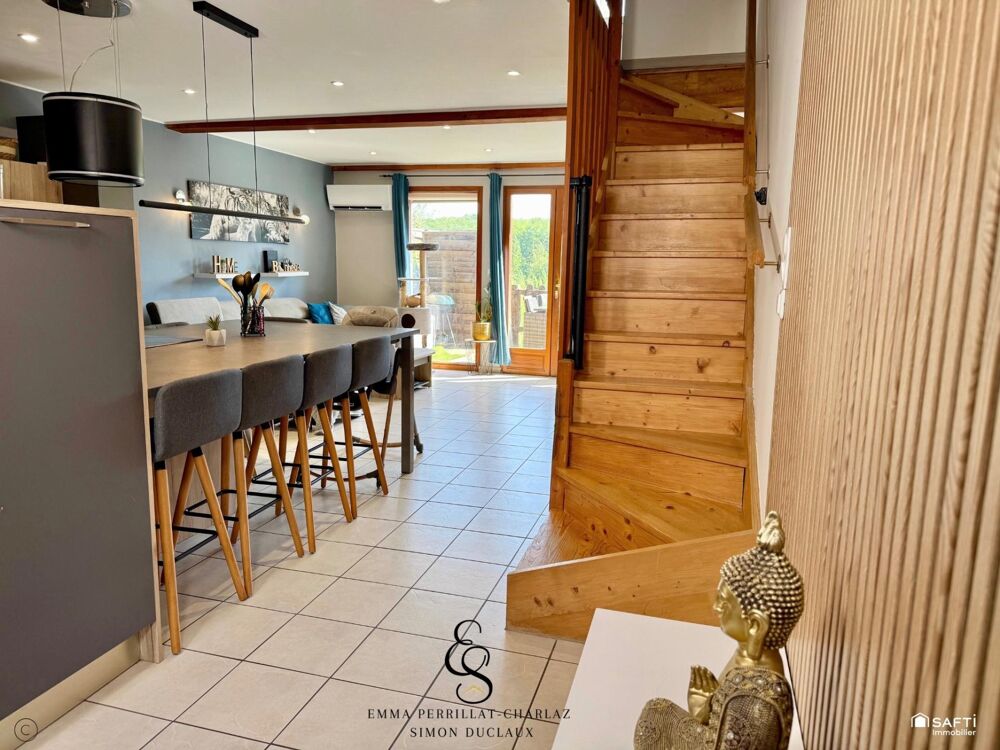 Vente Appartement Charmant duplex avec garage, terrasse et terrain Chanas