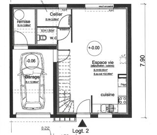  Maison � vendre 4 pi�ces 80 m�