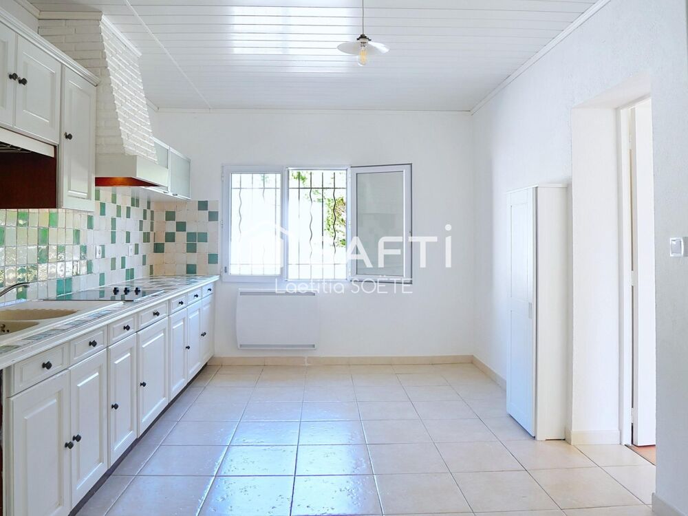 Maiso renovée entièrementn de plain pied de 113m2