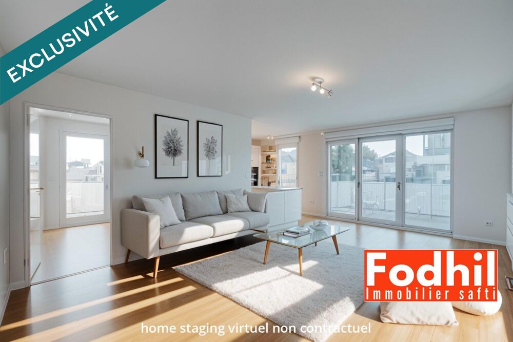 Vente Appartement Appartement 4 pièces de 77 m²- 4éme avec balcon de 12 m² et 2 parkings. Chatenay-malabry