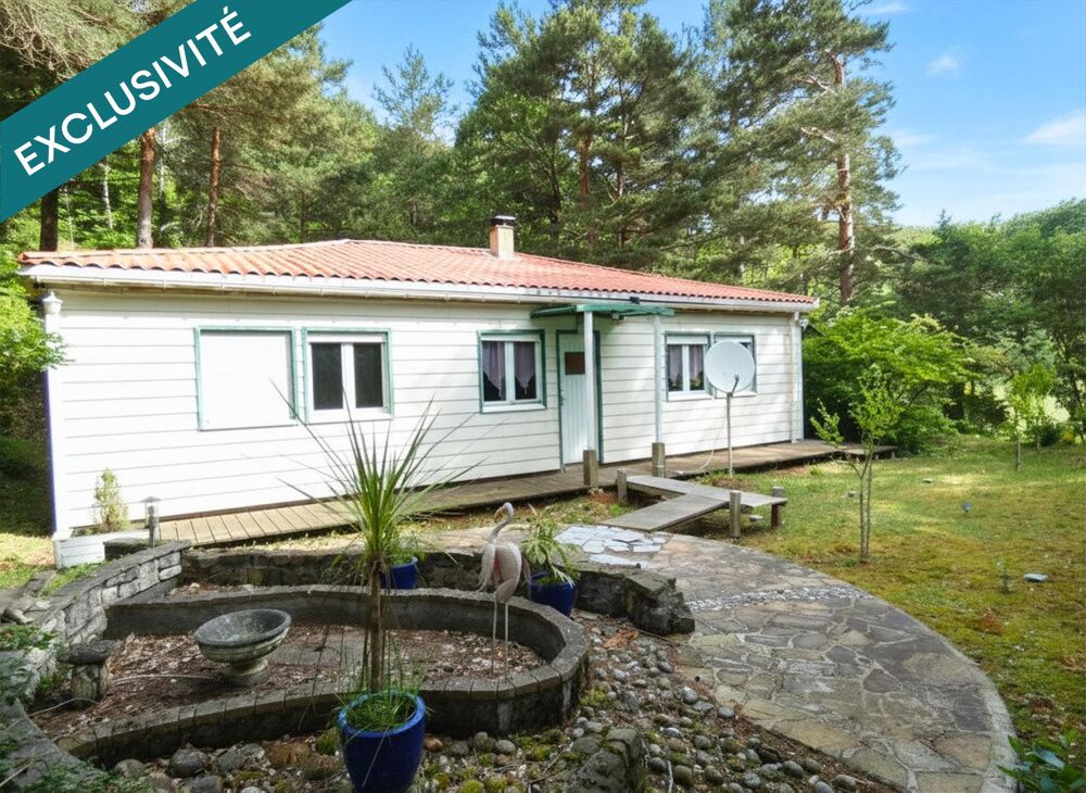 Vente Maison Maison ossature bois de 100m² 3 chambres sur terrain arboré de 8062m² Rieussec