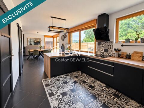   Maison semi plain pied, 4 ch, garage et atelier Maison - 5 pièce(s) - 137 m²