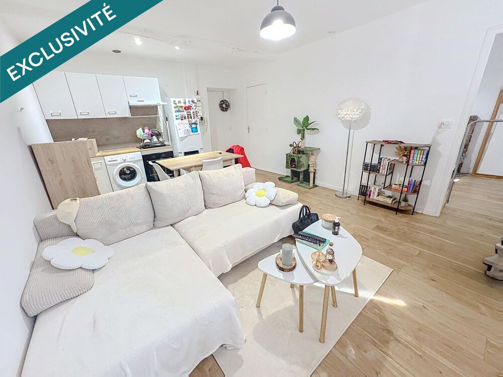 Appartement de type 2 rénové fin 2023 centre-ville