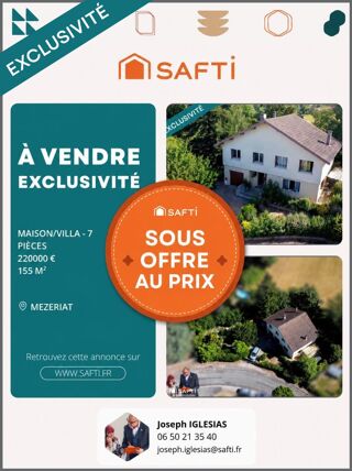  Maison à vendre 7 pièces 155 m²