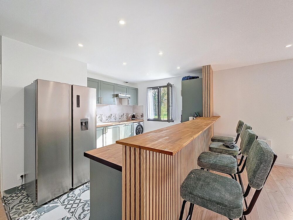 Maison 3 chambres de plain-pied avec garage Longueville