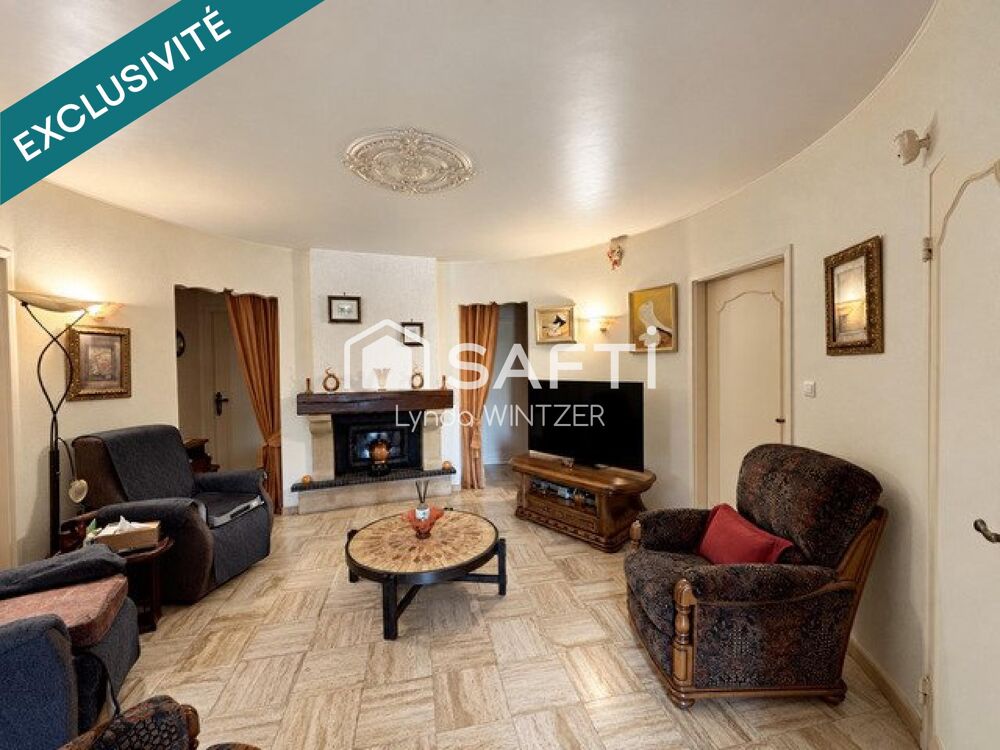 Vente Maison MEYENHEIM - Maison individuelle 124 m2 - Terrain 17 ares - Sous sol complet - Combles aménageables Meyenheim
