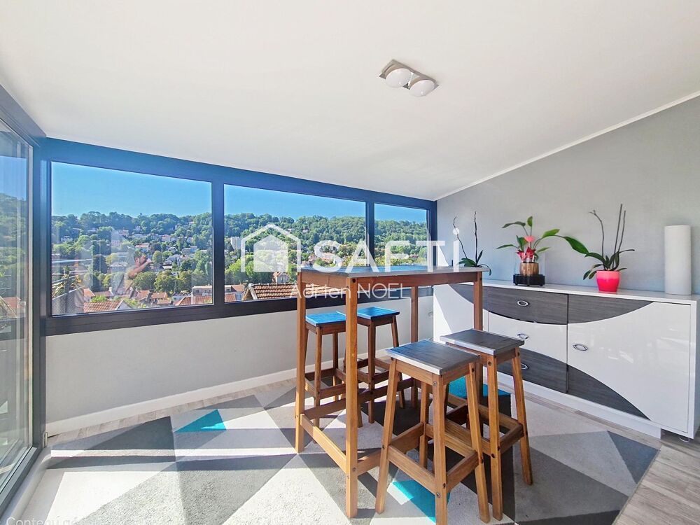 Appartement rénové 124m²  Terrasse  Véranda  3 chambres
