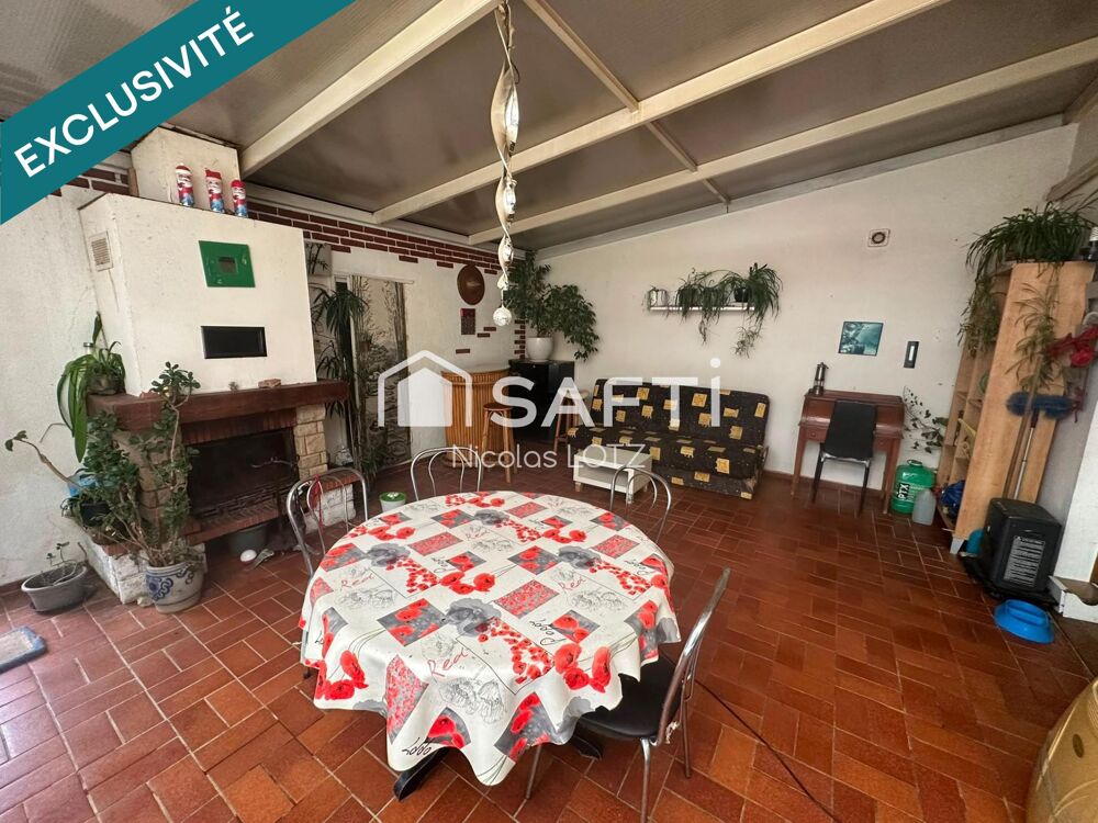 Freyming Merlebach  Maison de 130 m²  Fort potentiel
