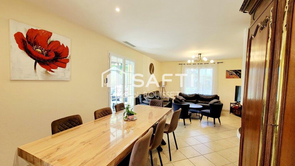 Vente Maison Maison T5 de 110m²,  trois chambres, veranda, terrasses, jardin de 3004m² arboré et clos, deux garages et un abri couvert, terra Cardeilhac