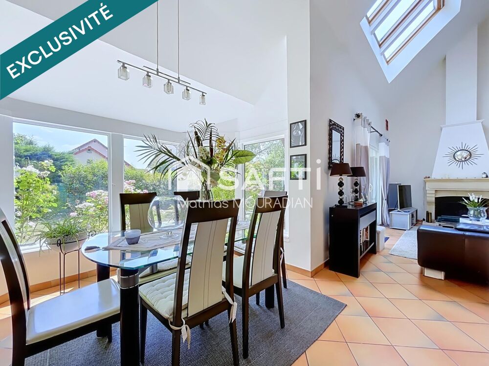 Vente Maison EXCLUSIVITÉ – Maison familiale de caractère – Séjour cathédrale – 155 m² – Jardin de 500 m² – À deux pas du Bois Notre-Dame Boissy-saint-leger