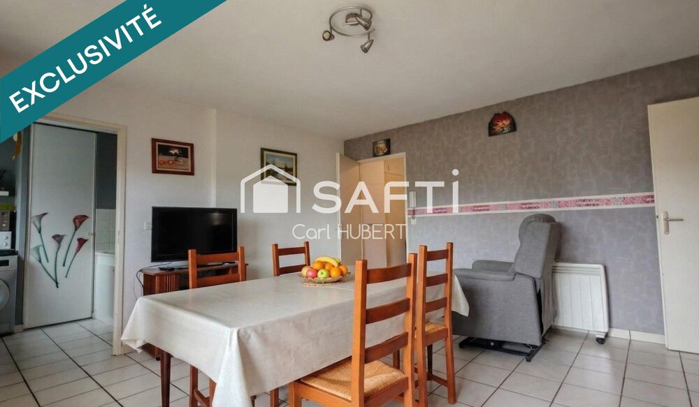 INVESTISSEMENT LOCATIF  T3 VENDU LOUÉ AVEC PARKING ET BALCON