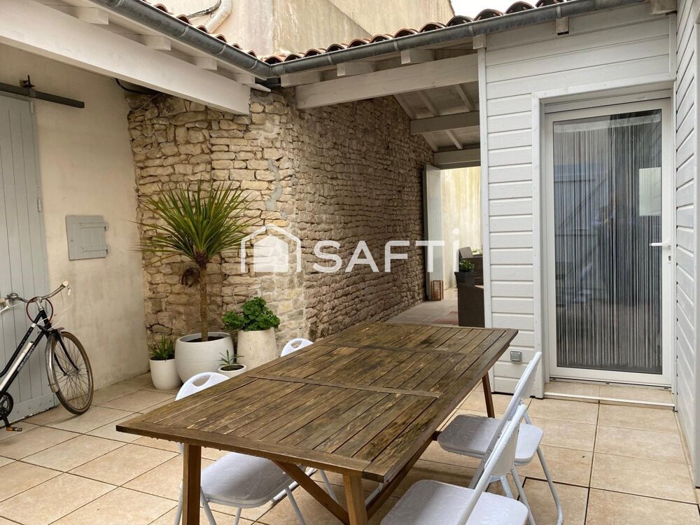 Rare, Maison Rétaise + Annexe en TBE, classe B&A