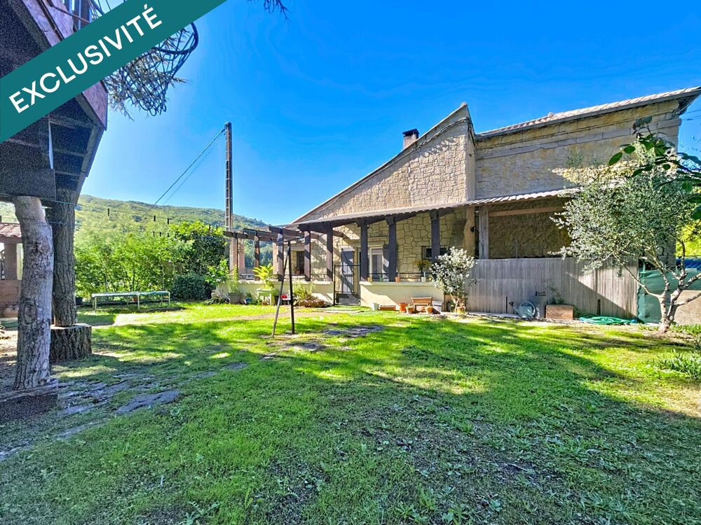 À vendre  Propriété de charme avec piscine, vue dégagée et terrain  Graissessac (34260) Maison 10 pièces  230 m² habitables 