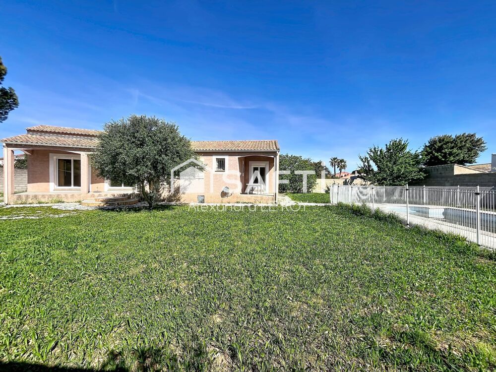 Villa sur 1190 M2 avec piscine !