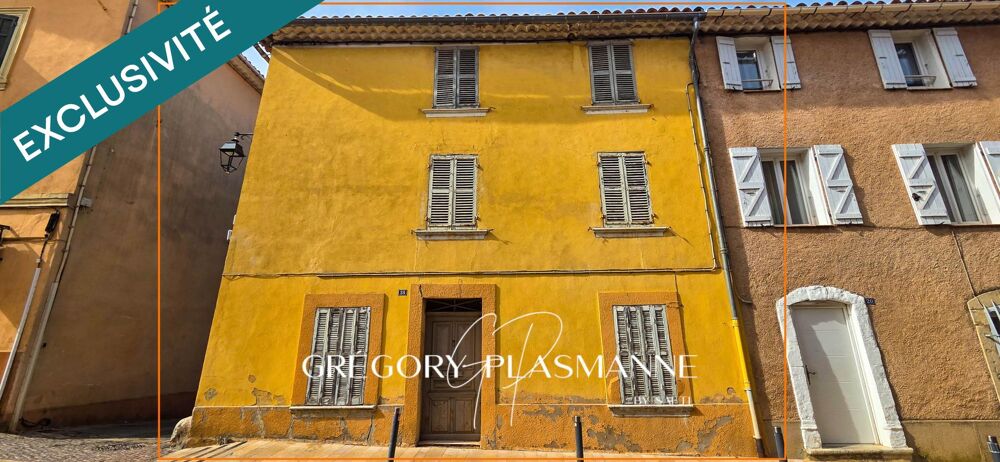 Vente Maison Maison de village de 120 m2 sur 3 niveaux avec grange/remise de 70m2 et double cave à réhabiliter ! Flassans-sur-issole