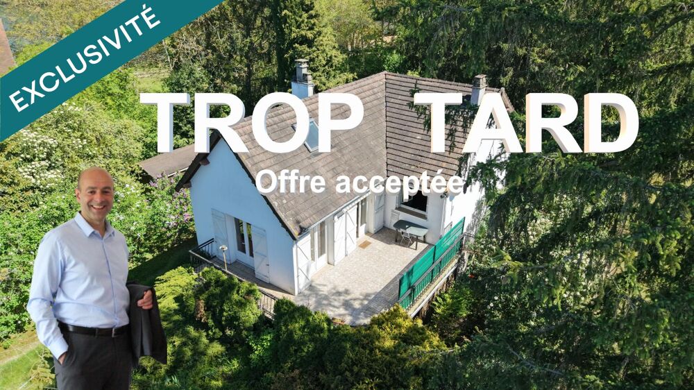 Maison de 118m2 habitables / 4 chambres / 3370m2 de jardin au calme absolu ...