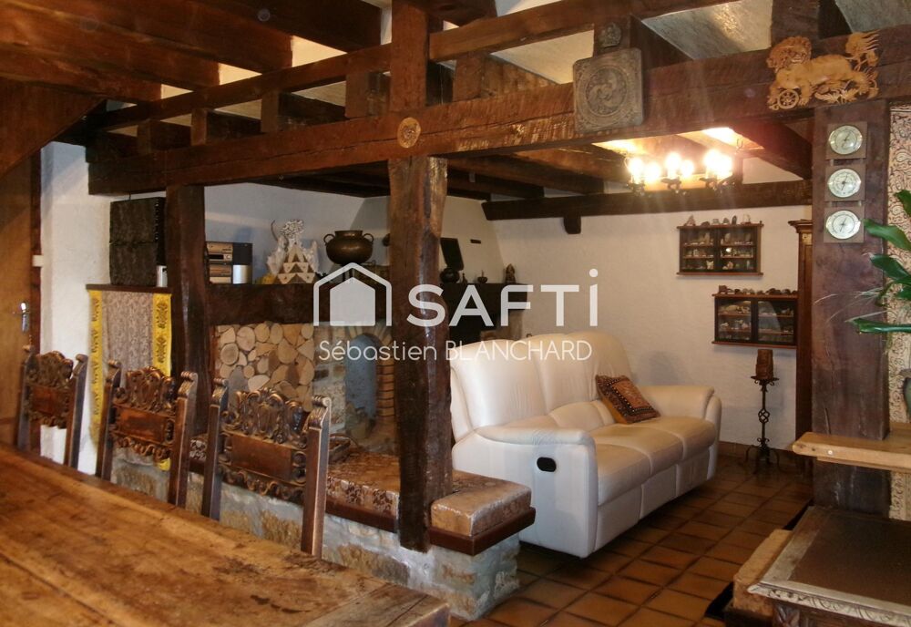 Vente Maison Maison en pierre 140 m² dans un havre de paix Ruffieu