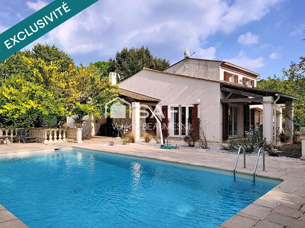 Villa provençale 6 pièces  165 m²  Piscine  Terrain 3 080 m²  Bagnols-en-Forêt