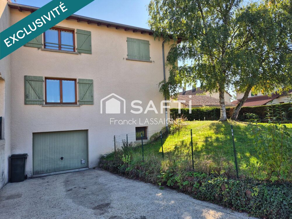 Vente Maison Maison 119m² avec 3 chambres + terrain et garage Ambert
