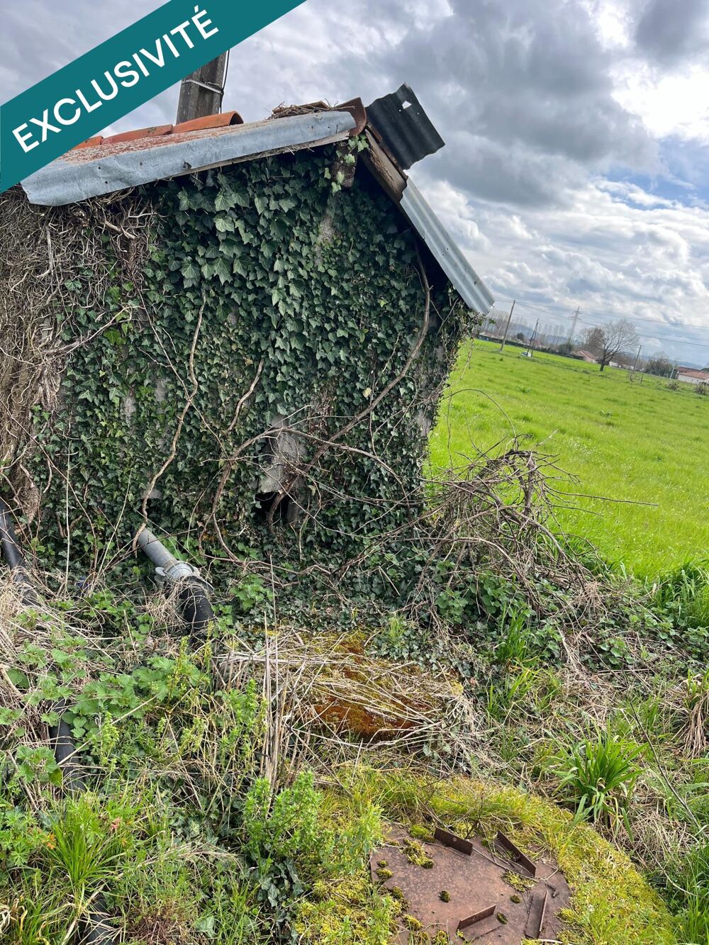 Vente Terrain Terres agricoles avec puit et pompe Fongrave