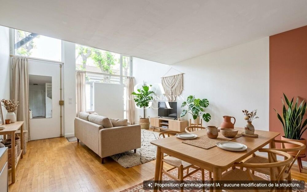 Vente Appartement A 300 m du métro à Charenton / Centre-Ville / Duplex Loft 52m² avec accès privatif de plain-pied Charenton-le-pont