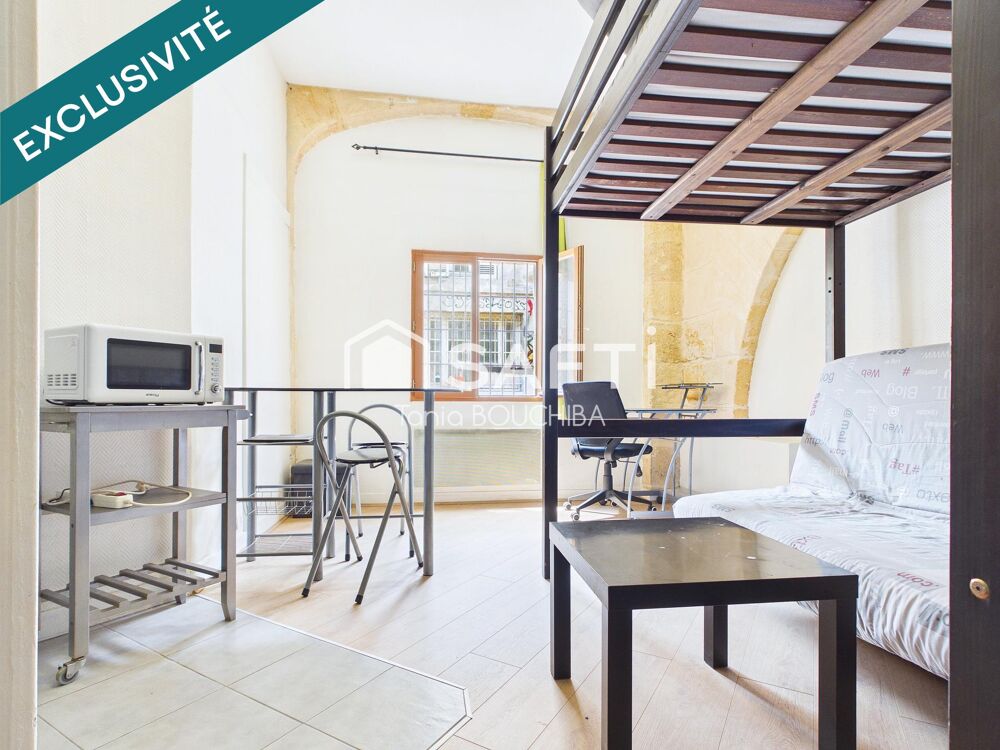 Vente Appartement Studio 25 m² Bordeaux Nansouty proche Victoire Bordeaux