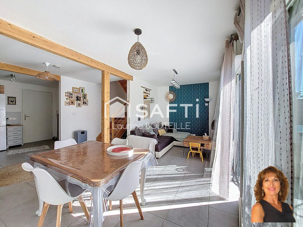 Maison 4 pièces avec petit extérieur et 2 places de parking