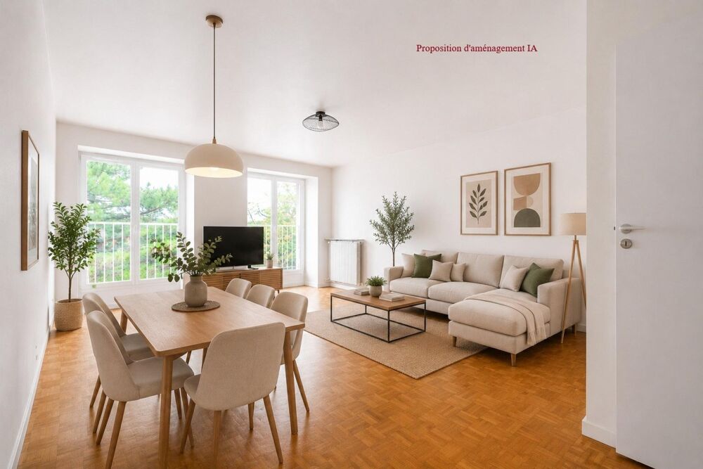 Vente Appartement Grand 3/4 pièces traversant et lumineux Versailles