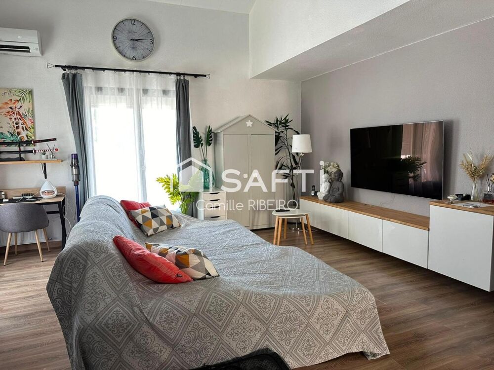 Vente Maison PERPIGNAN SAINT-LOUIS DE GONZAGUE, MAISON 3 FACES T4 AVEC JARDIN ET PISCINE Perpignan