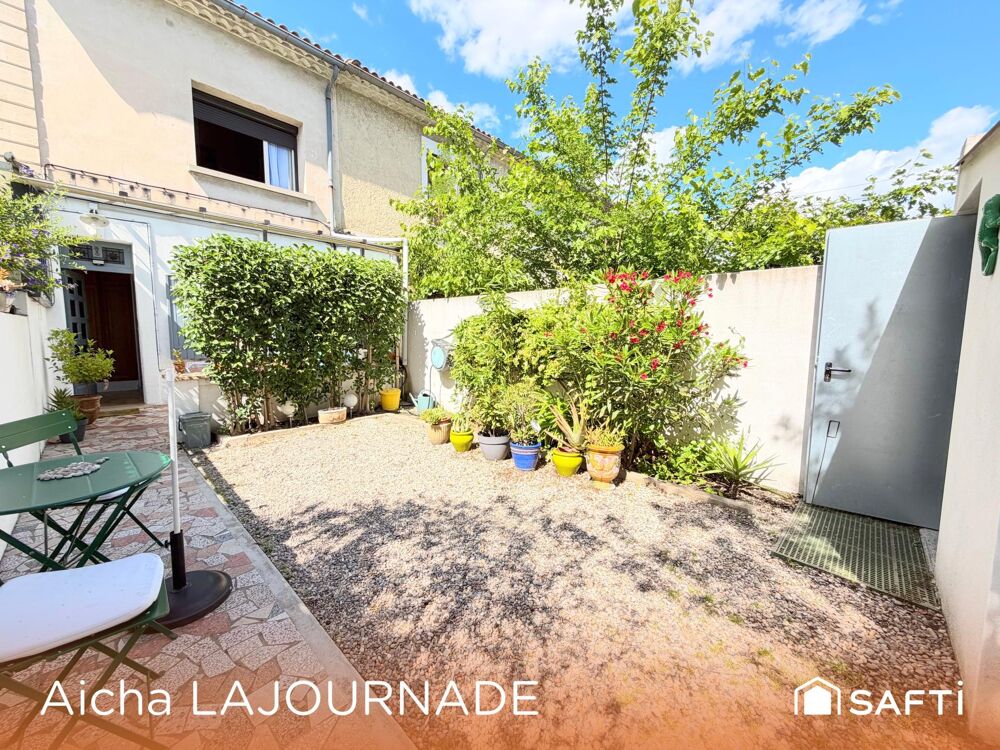 Maison de ville, 70m2, 2 chambres, Avignon.