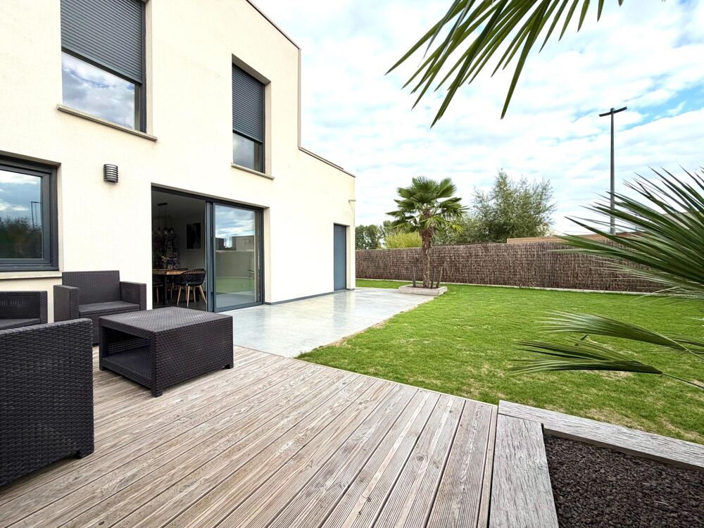 Maison individuelle 99m², 4 ch, jardin et garage