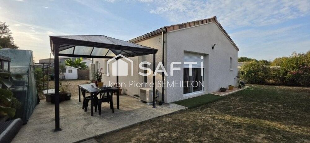 Vente Maison Maison plain-pied moderne 80 m² 3 chambres – DPE A Feugarolles