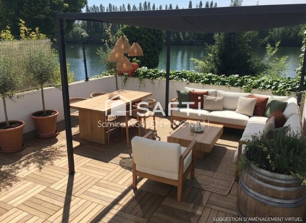 Maison 5 pièces 117 m²  Vue Seine Exceptionnelle à Herb....