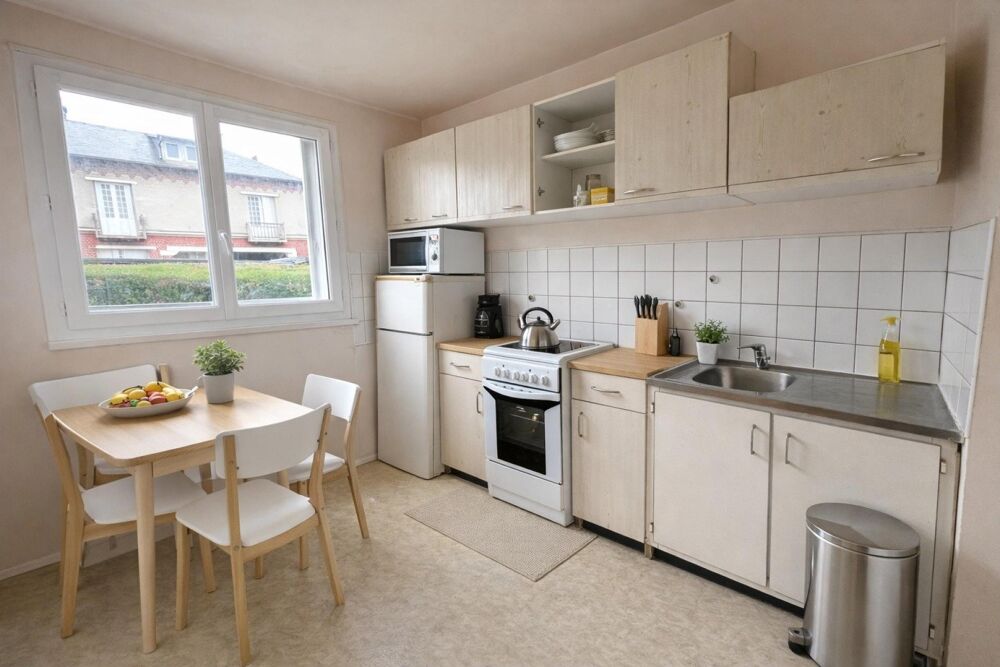 Appartement F1 de 34 m² avec parking et cave