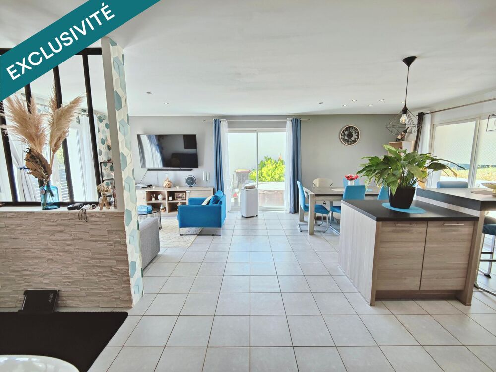 Vente Maison T4 Plain pied. Non mitoyen, au calme. Garage.DPE B Creon