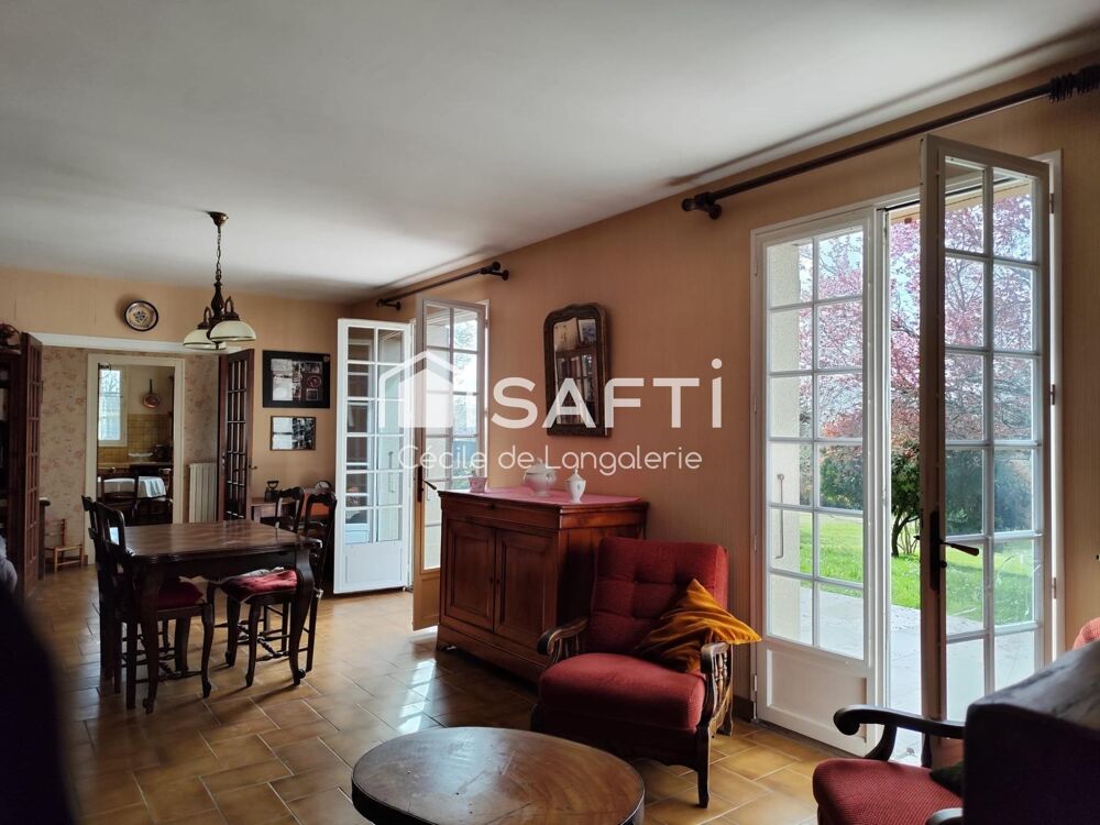 BELLE MAISON SUR SOUS-SOL AVEC TERRAIN ARBORE