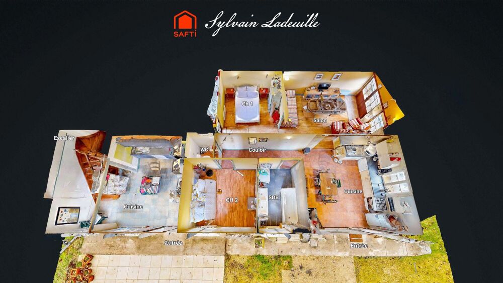 Maison de 130 m2 sur 3277 m2 de terrain avec piscine