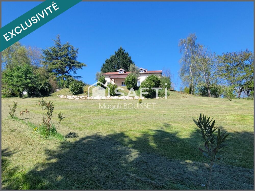 Charmante Maison T6 de 179m², 5 chambres dont une suite parentale, piscine, terrasses, garages, jardin de 3446m². Finitions à pr