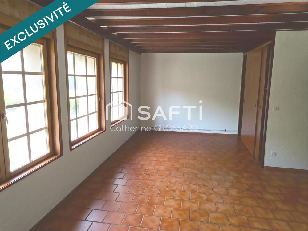 Semi plain pied 90 m², 3 ch, Jardin, Grand garage