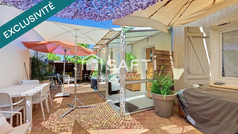 Vente Maison Villa de 104 m² de plain-pied, quatre faces avec trois chambres garage et dépendance Nissan-lez-enserune