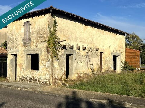   Grange � am�nager avec jardin � ANTAGNAC, Bourg Maison - 1 pi�ce(s) - 67 m�