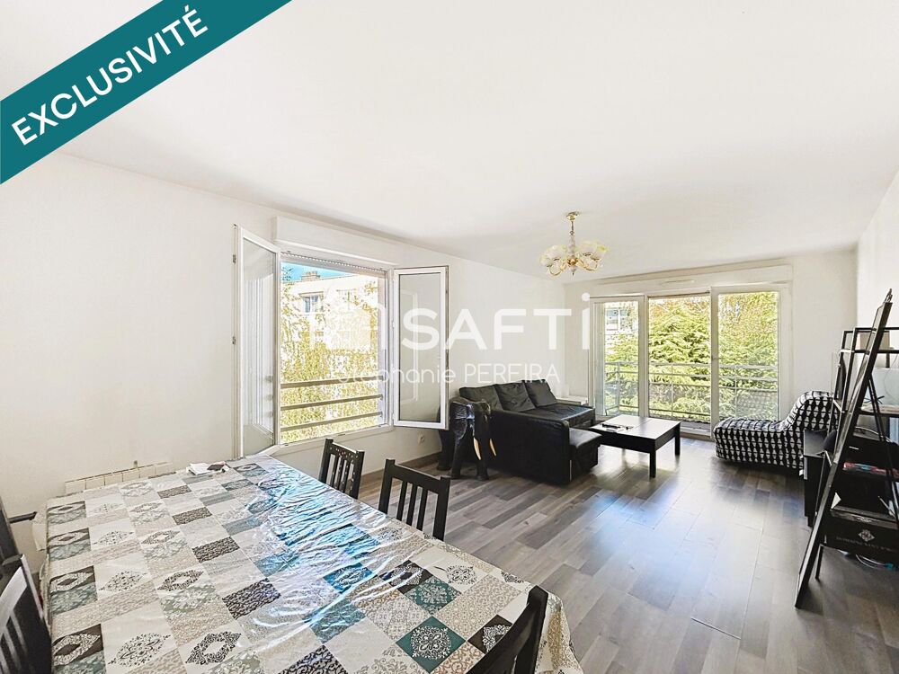 Vente Appartement Appartement 3 pièces : dernier étage avec balcon Noisy-le-grand