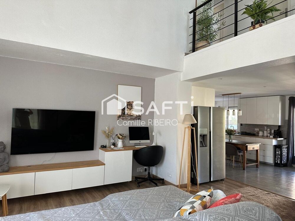 Vente Maison PERPIGNAN SAINT-LOUIS DE GONZAGUE, MAISON 3 FACES T4 AVEC JARDIN ET PISCINE Perpignan