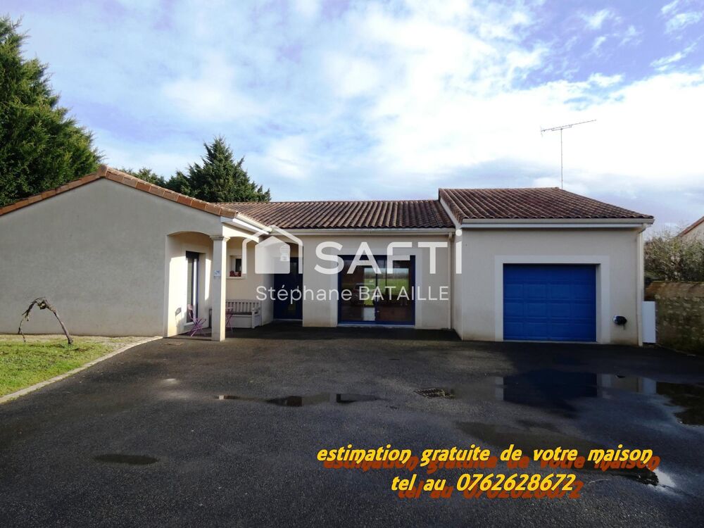 Maison 5 pièces 136 m² · à Angliers · 136 m² · 197 916 €