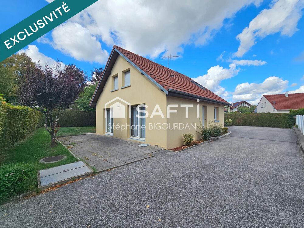 Maison individuelle 105m², 3 ch, terrain 521m²