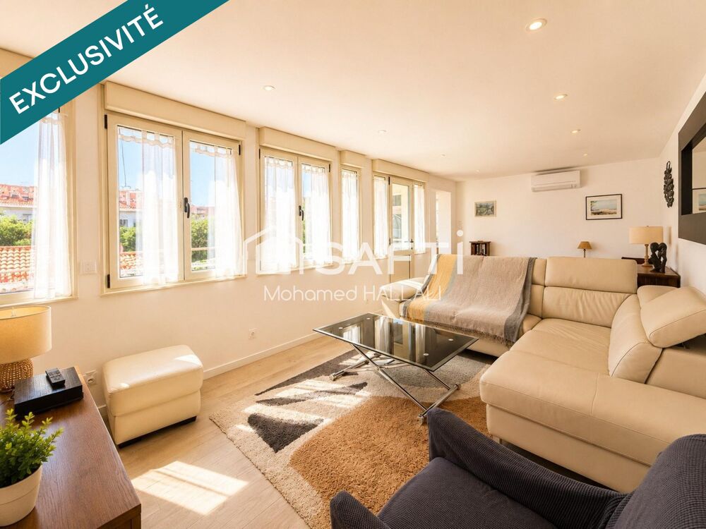 Apt 5 pièces, Clim, 105m2, 3 ch, ascenseur, Terrasse